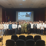 Тувинские добровольцы – участники СВО  пообщались со студентами Кызылского транспортного техникума