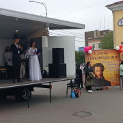 В честь 225-летия со дня рождения великого поэта Александра Сергеевича Пушкина на площади «Арбат» прошёл большой литературный праздник