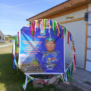 Национальная библиотека представила выставку на фестивале «Дунгур»