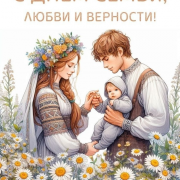 С ДНЁМ СЕМЬИ, ЛЮБВИ И ВЕРНОСТИ
