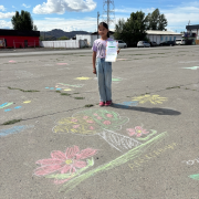 «Рисуем лето на асфальте»